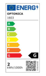 OPTONICA LED λάμπα 1603, 2W, 2800K, 180lm, G4 - 3800156616035 - Image 2