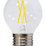 OPTONICA LED λάμπα G45 Filament 1868, 4W, 4500K, E27, 400lm - 3800156618688