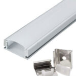 OPTONICA ράγα για καλωδιοταινία LED 5190, μεταλλική, 1m - 3800156651906