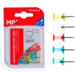 MP χρωματιστές πινέζες για πίνακα PA346-2, 11mm, 40τμχ - 8435250999217