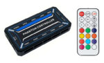 POWERTECH RGB fan controller PCF01-5C με ασύρματο χειριστήριο, 10 connectors - 5210131095935