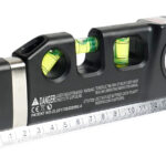 PROSKIT γραμμικό αλφάδι laser PD-161-C με κόκκινη δέσμη, μετροταινία - 4711552163292