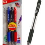 MP σετ στυλό διαρκείας τριών χρωμάτων PE251, 1.0mm, 3τμχ - 8435464126331
