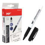 MP Μαρκαδόρος ασπροπίνακα PE494N-S, πάχος μύτης 2-3mm, μαύρος, 12τμχ - 18435464157233