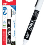 MP μαρκαδόρος υγρής κιμωλίας PE551B, 2.3-2.5mm, λευκός - 8435464183686