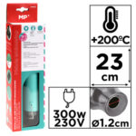 MP πιστόλι θερμού αέρα PM932, 300W, μπλε - 8435464162001 - Image 2