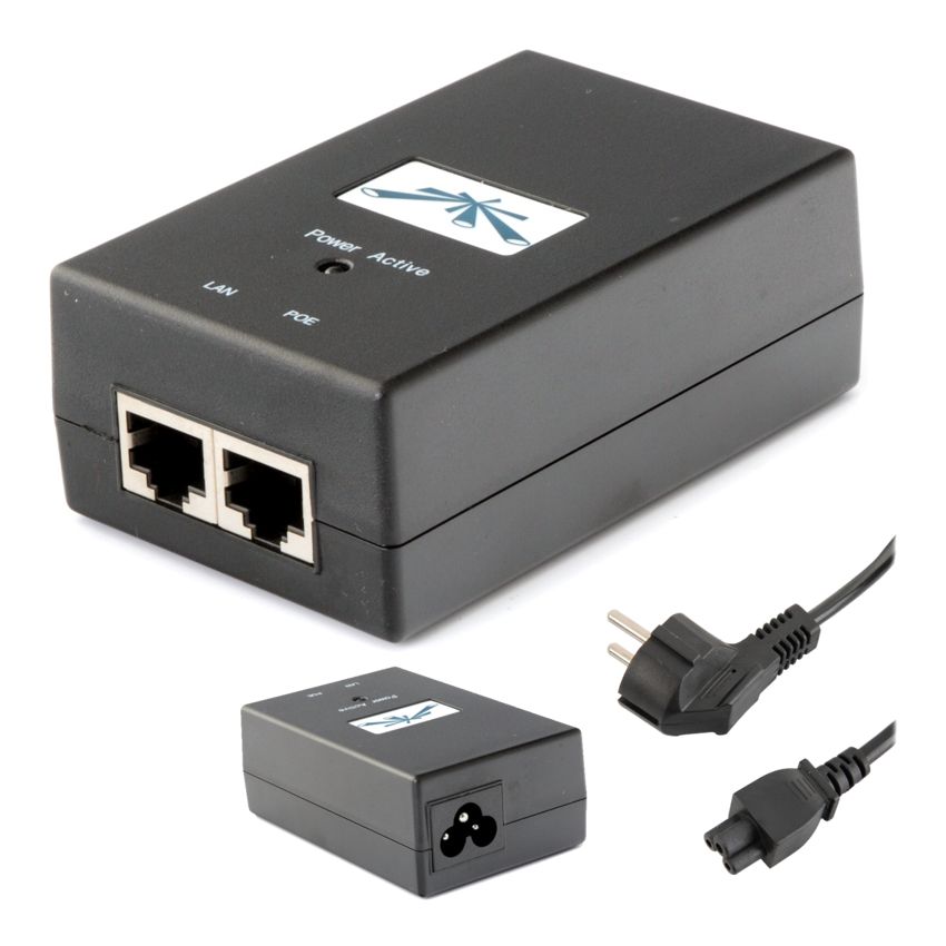 POE-15 UBIQUITI POE adapter 15V(12W) - 810354022968 - Image 1
