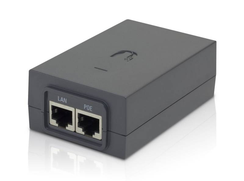 POE-24-12W-G UBIQUITI Gigabit PoE Adapter POE-24-12W-G, 24V, 0.5A 12W, με power cable - 810354023002 - Image 1