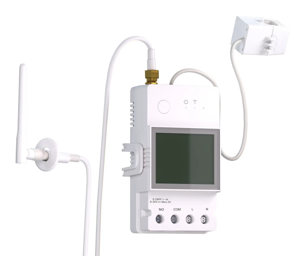 POWCT SONOFF smart μετρητής κατανάλωσης ρεύματος POWCT, WiFi, 100A - 6920075741889 - Image 1