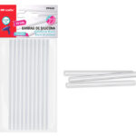 MP ράβδοι σιλικόνης PP040 για θερμοπίστολο, 7.1mm x 20cm, 10τμχ - 8435464150053
