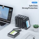 ORICO θήκη προστασίας για 2x 2.5" HDD PPH25, γκρι/διάφανη - 6954301106470 - Image 2