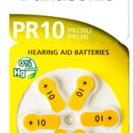 PANASONIC μπαταρίες ακουστικών βαρηκοΐας PR10, mercury free, 1.4V, 6τμχ - 4043752399202