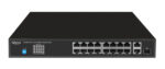 HIMAX PoE switch PS11602FE-L, 16x Ethernet PoE/2x Ethernet/2x SFP θύρες, έως 1000Mbps - 5210131117699