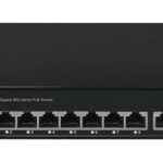 HIMAX PoE switch PS1802G, 8x Ethernet PoE & 2x Ethernet θύρες, έως 1000Mbps - 5210131117705