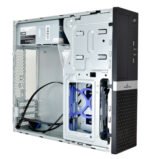 POWERTECH PC Case PT-1099 με 250W PSU, Micro-ATX, 356x102x338mm, μαύρο - 5210131072424 - Image 2