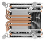 POWERTECH ψύκτρα για CPU PT-1115, low profile, TDP 130W - 5210131073667 - Image 2