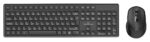 POWERTECH set ποντίκι & πληκτρολόγιο PT-1151, ασύρματο, 1600DPI, μαύρο - 5210131078334