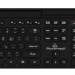 POWERTECH set ποντίκι & πληκτρολόγιο PT-1154, 2.4GHz & Bluetooth, μαύρο - 5210131079218