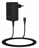 POWERTECH φορτιστής laptop PT-1155, USB-C PD, universal, 45W, μαύρος - 5210131077573