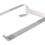 POWERTECH μεταλλική βάση laptop PT-1161, έως 18", ασημί - 5210131078716