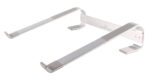 POWERTECH μεταλλική βάση laptop PT-1161, έως 18", ασημί - 5210131078716