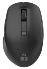POWERTECH ασύρματο ποντίκι PT-1164, 2.4GHz & Bluetooth, 1600DPI, μαύρο - 5210131081716