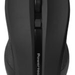 POWERTECH ασύρματο ποντίκι PT-1166, USB δέκτης, 1600DPI, μαύρο - 5210131081730