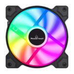 POWERTECH ανεμιστήρας PT-1170 για PC, LED FRGB, 120mm, 1200RPM - 5210131083895