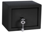 POWERTECH χρηματοκιβώτιο ασφαλείας PT-1195 με κλειδί, 23x17x17cm, 3.5kg - 5210131085837
