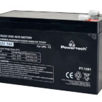 POWERTECH μπαταρία μολύβδου PT-1201 για UPS, 12V 7Ah, F2 - 5210131086711