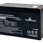POWERTECH μπαταρία μολύβδου PT-1202 για UPS, 12V 9Ah, F2 - 5210131086728