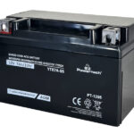 POWERTECH μπαταρία μολύβδου μοτοσυκλέτας PT-1205, 12V 7Ah, AGM, YTX7A-BS - 5210131086759