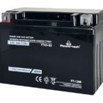 POWERTECH μπαταρία μολύβδου μοτοσυκλέτας PT-1206, 12V 9Ah, AGM, YTX9-BS - 5210131086766