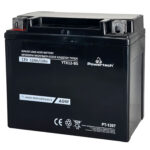 POWERTECH μπαταρία μολύβδου μοτοσυκλέτας PT-1207, 12V 12Ah AGM, YTX12-BS - 5210131086773