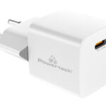 POWERTECH φορτιστής τοίχου PT-1223, USB-C, 20W, λευκός - 5210131087428
