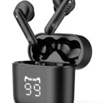 POWERTECH earphones με θήκη φόρτισης PT-1227, TWS, ENC, 30/480mAh, μαύρα - 5210131088111