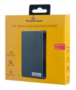 POWERTECH θήκη για 2.5" SATA HDD/SSD PT-1231, 5Gbps, μαύρη - 5210131089354 - Image 2