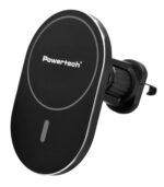 POWERTECH ασύρματος φορτιστής & βάση αυτοκινήτου PT-1241, 15W, μαύρος - 5210131088951 - Image 2