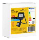 POWERTECH LED προβολέας PT-1260, με αισθητήρα κίνησης, 10W, 4000K, IP65 - 5210131090633 - Image 2