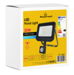 POWERTECH LED προβολέας PT-1262, με αισθητήρα κίνησης, 30W, 4000K, IP65 - 5210131090657 - Image 2