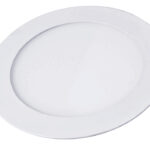 POWERTECH LED panel PT-1270 χωνευτό, 18W, Φ22cm, 4000K, 1440lm, λευκό - 5210131091333