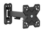 POWERTECH επιτοίχια βάση τηλεόρασης PT-1277, 13-32", έως 20kg, full motion - 5210131095829