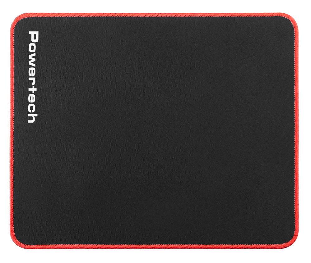 PT-1282 POWERTECH gaming mouse pad PT-1282, 30x25x0.3cm, μαύρο - 5210131095904 - Image 1