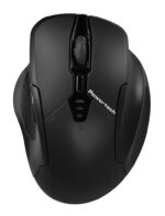 POWERTECH ασύρματο ποντίκι PT-1288, USB δέκτης, έως 1600DPI, 400mAh, μαύρο - 5210131095607