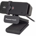 POWERTECH web camera PT-1291, 5MP, 2K Quad HD, αυτόματη εστίαση, 1.5m, μαύρη - 5210131095638