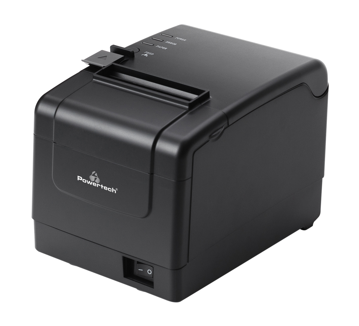 PT-1304 POWERTECH θερμικός εκτυπωτής αποδείξεων PT-1304, USB/LAN, μαύρος - 5210131100011 - Image 1