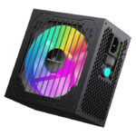 POWERTECH τροφοδοτικό PC PT-1311, 80PLUS Bronze, 700W, ATX, 120mm RGB Fan, Semi Modular - 5210131102978