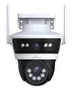 POWERTECH smart κάμερα PT-1340, 3MP, dual lens, WiFi, PTZ, SD, IP65 - 5210131108413