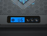 POWERTECH βάση & ψύξη laptop PT-1346, έως 15.6", 2x 125mm LED fan, μαύρη - 5210131112588 - Image 2