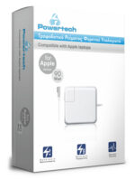 POWERTECH φορτιστής laptop PT-137 για Apple, 90W, 18.5V - 4.6A, λευκός - 5200409141372 - Image 2